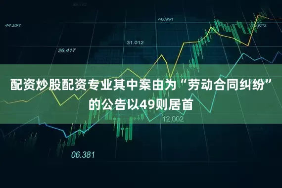 配资炒股配资专业其中案由为“劳动合同纠纷”的公告以49则居首