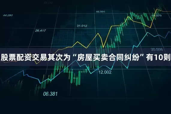 股票配资交易其次为“房屋买卖合同纠纷”有10则